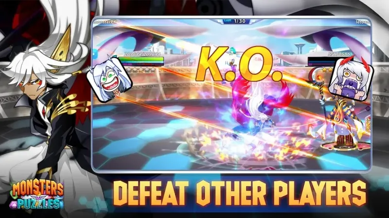 Monster & Rätsel: Battle of Legend - Neues Match 3 v1.9 screenshot 1