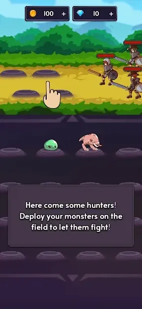 Monsters VS Hunters: Merge Idle RPG Battler 0.1.17 screenshot 3