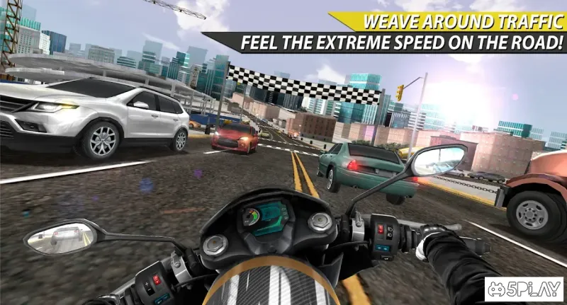 Moto Rider In Traffic screenshot 1