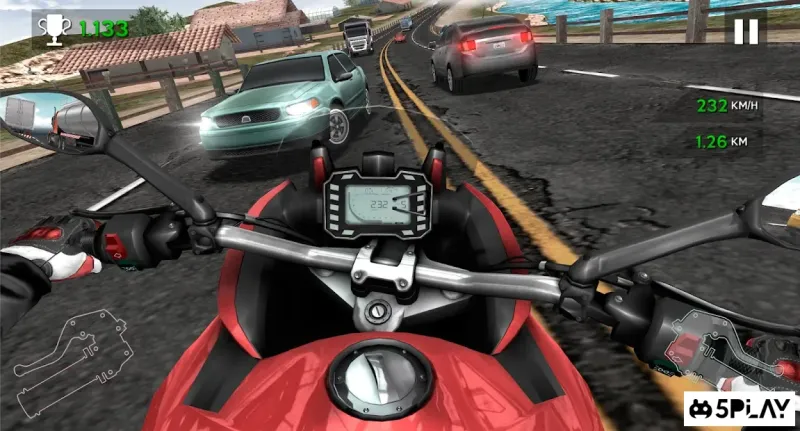 Moto Rider In Traffic screenshot 4