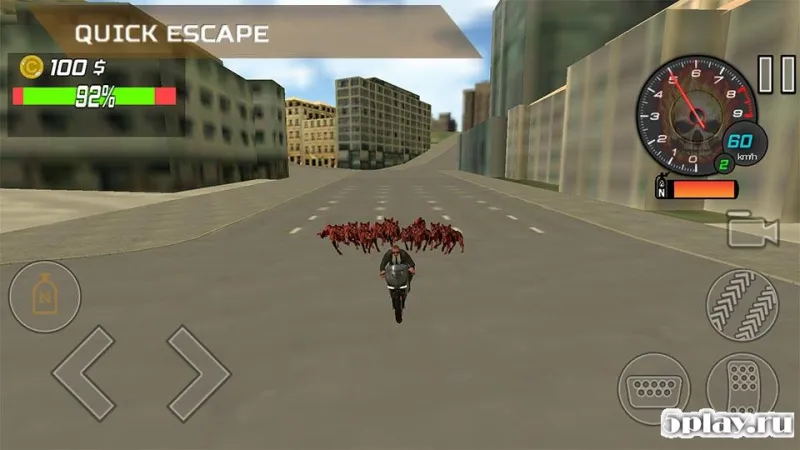 Motorcycle Driving: Giant City screenshot 2