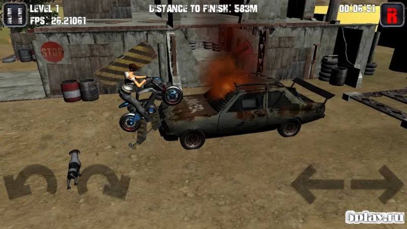 Motorcycle game screenshot 1