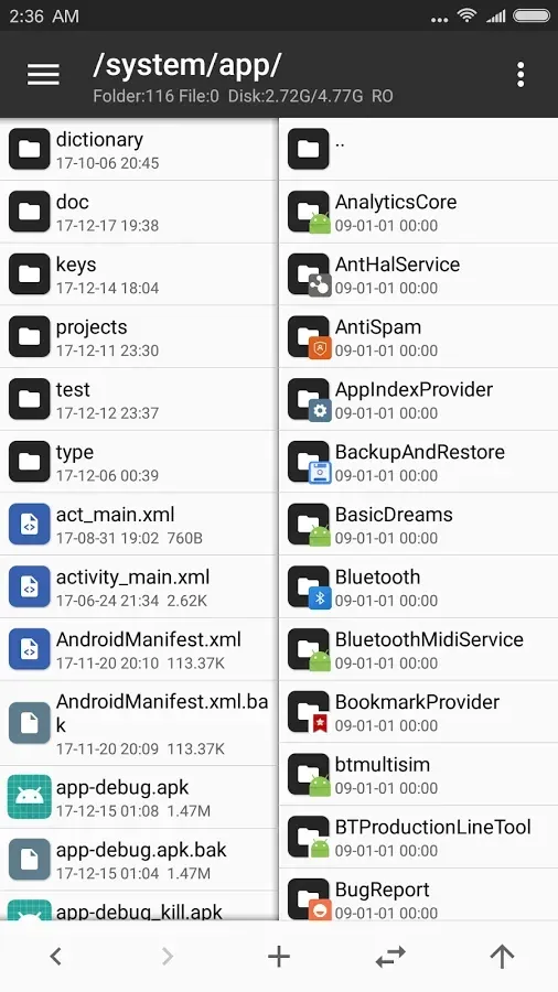 MT Manager 2.18.3 screenshot 1