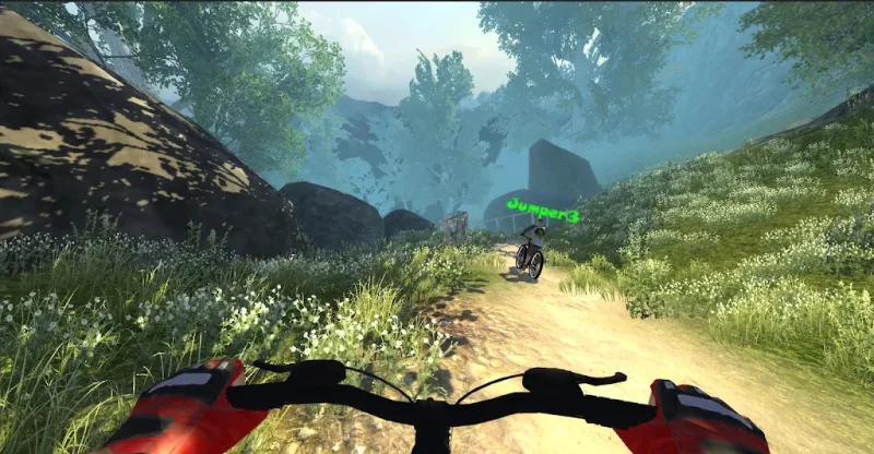 MTB велосипед: Мультіплеер screenshot