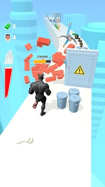 Muscle Rush - Разрушительный раннер 1.0.8 screenshot 3
