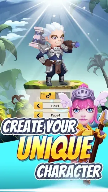 Mythical Knights: Endless Dungeon Crawler RPG 1.0.1 screenshot 2