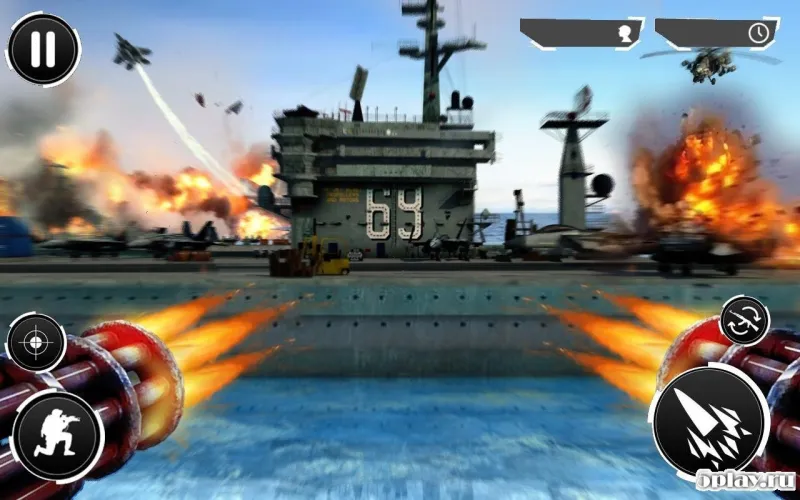 Navy Gunner Shoot War 3D screenshot 1