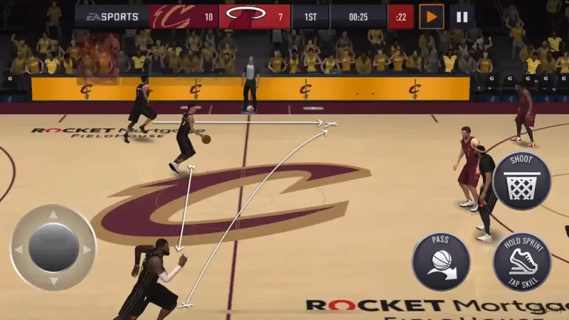 NBA LIVE Mobile Баскетбол screenshot 2
