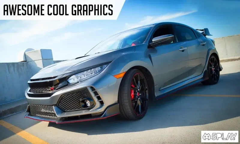 Симулятор дрифтинга и вождения: игра Honda Civic 1.9 screenshot 1