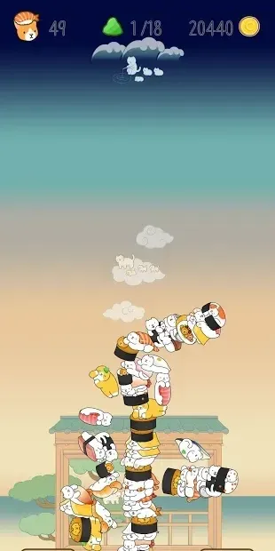 Neko Sushi - Stack Game 3.1.4 screenshot 4