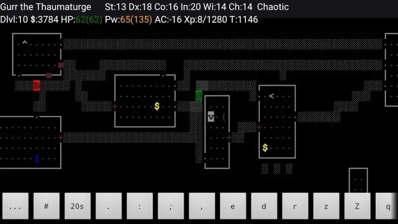 NetHack 3.6.2 screenshot 1