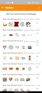 New Year Stickers for WhatsApp screenshot