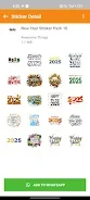 New Year Stickers for WhatsApp screenshot
