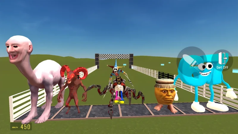 Nextbots In Playground screenshot