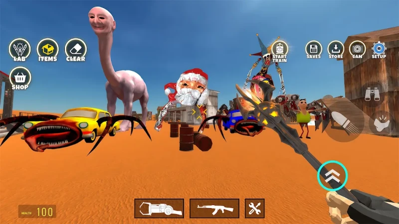 Nextbots In Playground screenshot