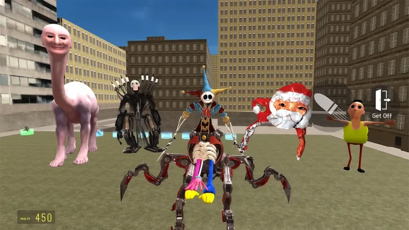 Nextbots In Playground screenshot