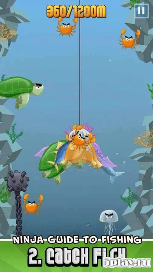 Ninja Fishing screenshot 2