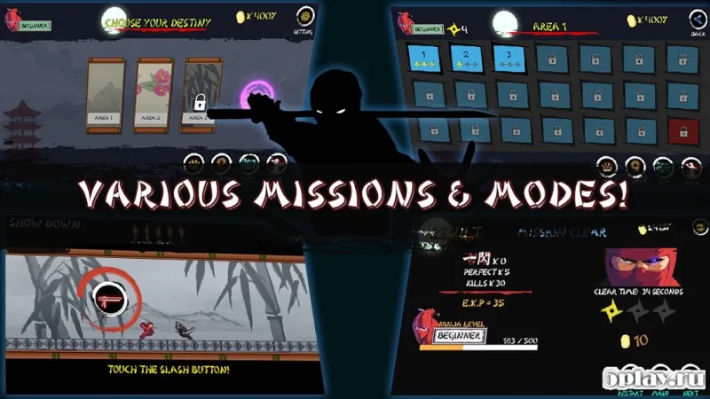 NINJA ISSEN - Новая игра Slash 1.1.1 screenshot 3
