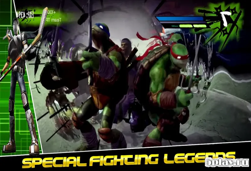 Ninja Shadow Turtle: Супергерой Сити 3D 1.0 screenshot 1