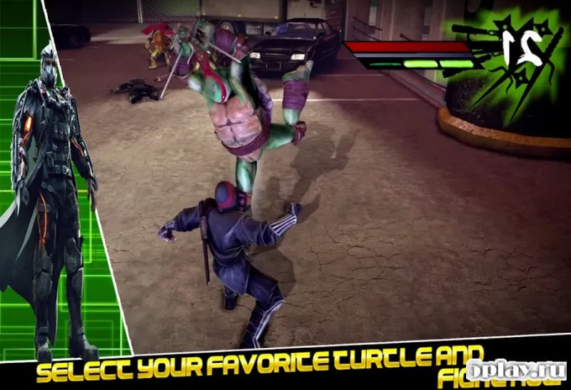 Ninja Shadow Turtle: Супергерой Сити 3D 1.0 screenshot 3