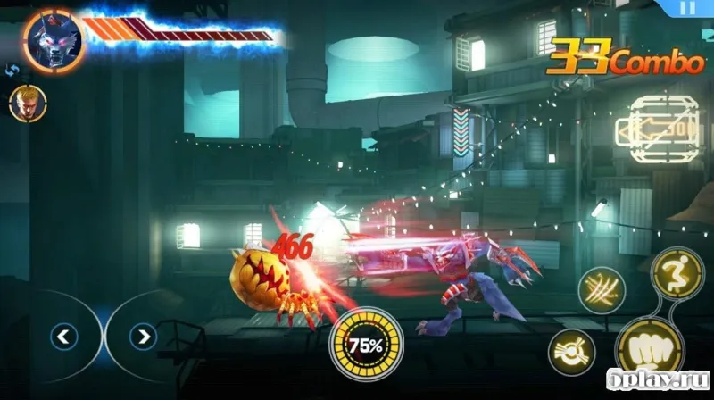 Ninja Wolfman-Best Fighter screenshot 1