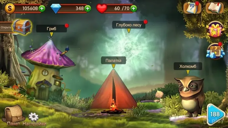 Тайный лес (Mystery Forest - Match 3 Fun) 1.0.42 screenshot 1