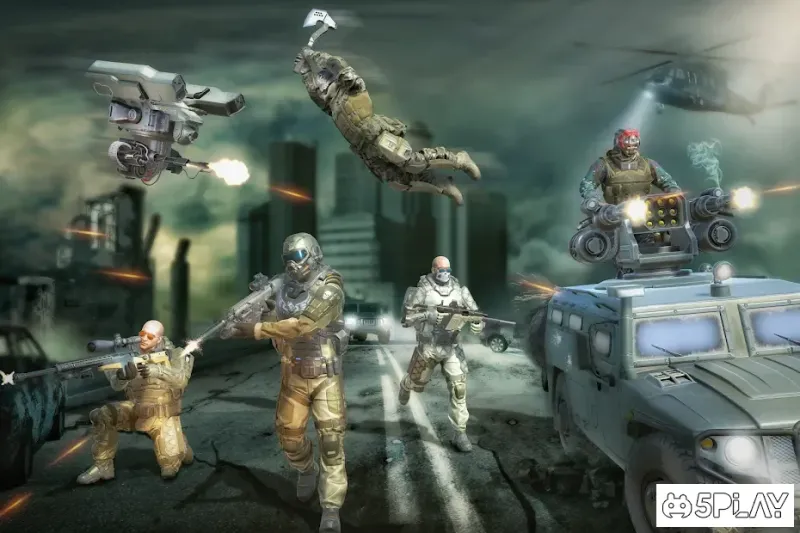 Страна войны: выживание стрельба игры 1.6 screenshot 1