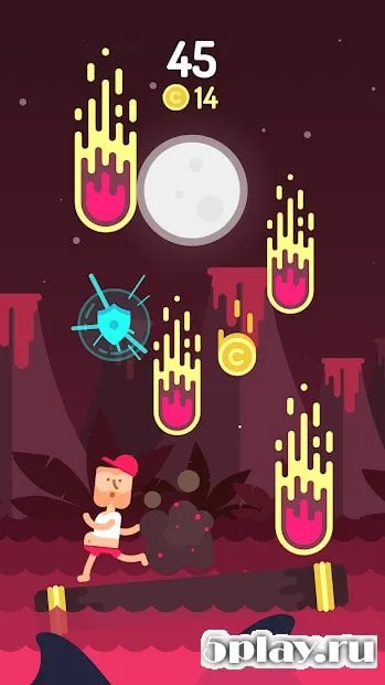 Ocean Motion - One Finger Survival screenshot 1