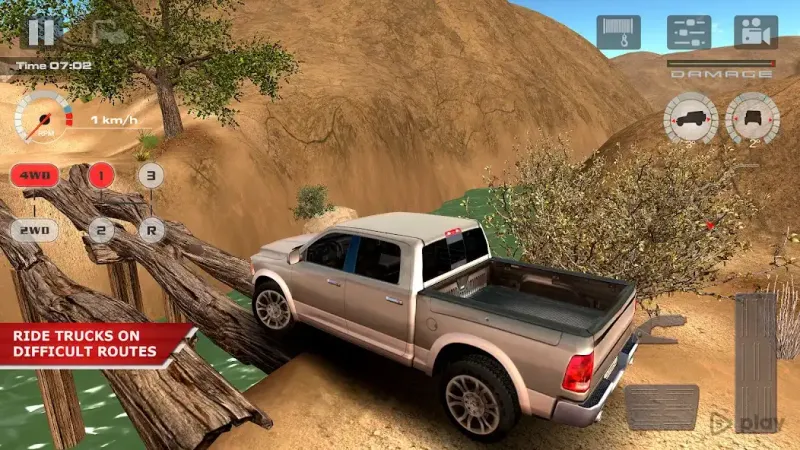 OffRoad Drive Desert screenshot 3