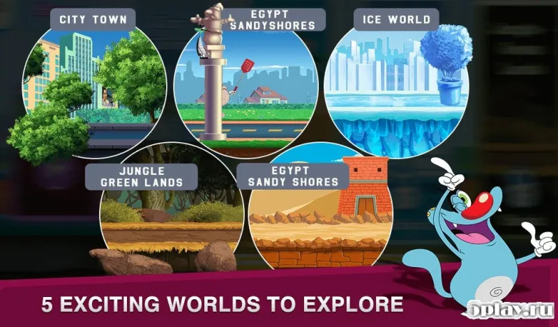 Oggy Super Speed ​​Racing (The Official Game) screenshot 1