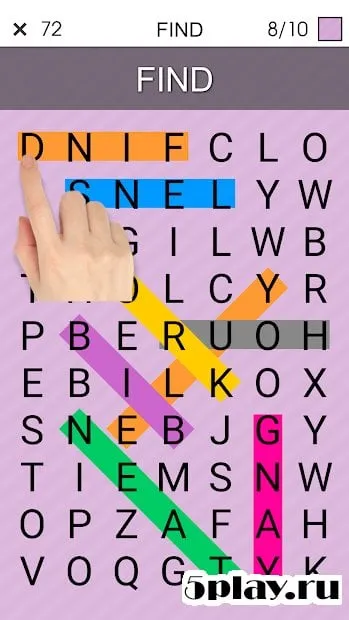 One By One - Multilingual Word Search screenshot 3