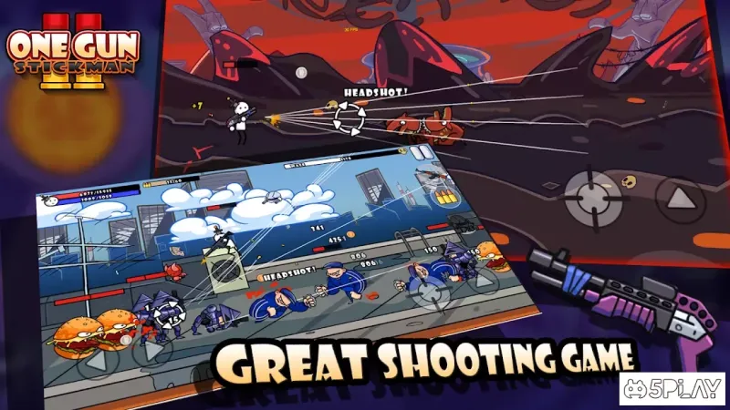 One Gun 2 Stickman screenshot 3