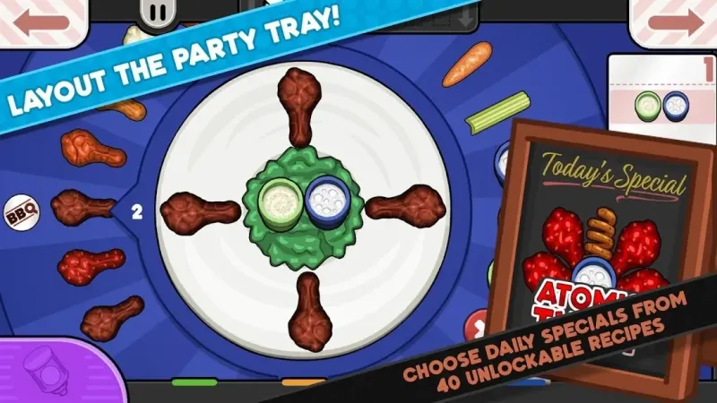 Papa's Wingeria To Go! 1.0.1 screenshot 4