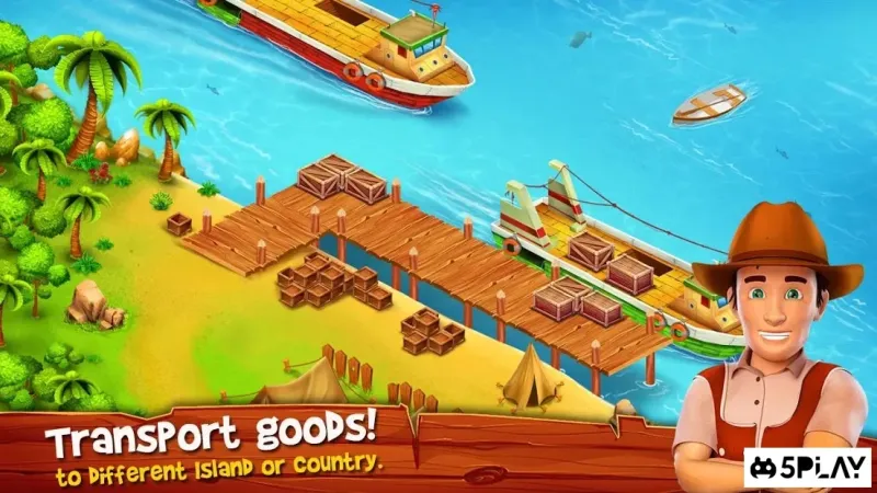 Paradise Hay Farm Island - Offline Game screenshot 4