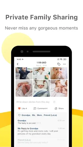 Peekaboo Moments – Babybook, memories & moments screenshot 3