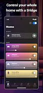 Philips Hue screenshot