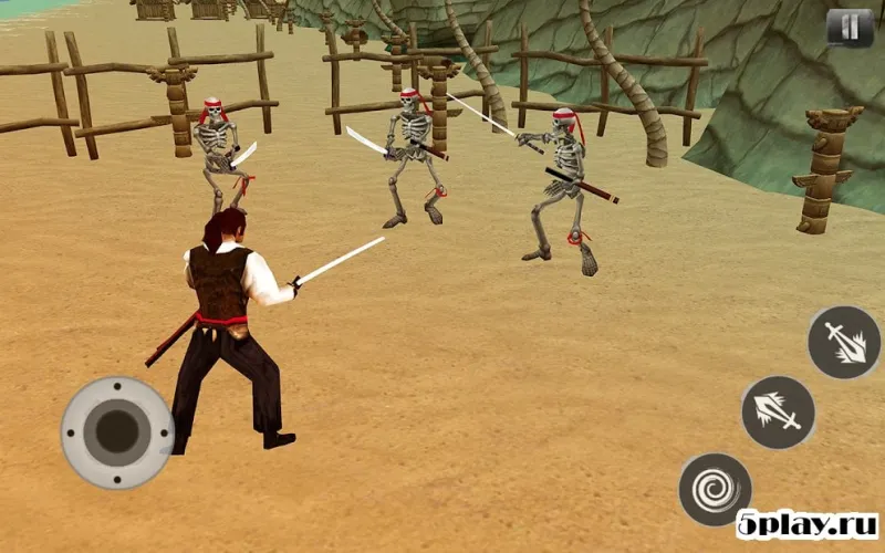 Pirates Caribbean: Dead Army - Arena Sword Fight screenshot 2