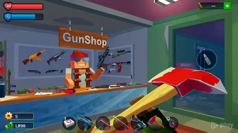 Pixel Combat: Zombies Strike screenshot 1