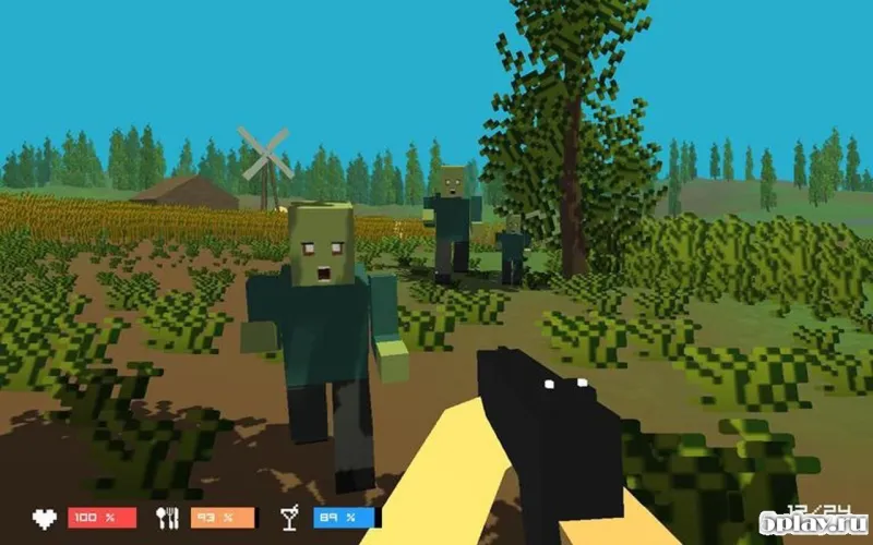 Pixel Wars Z: Gun Day & Night 2.1 screenshot 1