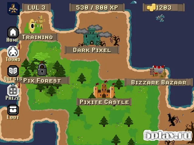 Pixelite Realms: Explore Loot & Battle 2D RPG 0.0.66 screenshot 2