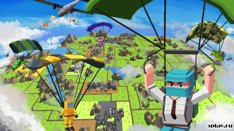 Pixels battle royale screenshot 1