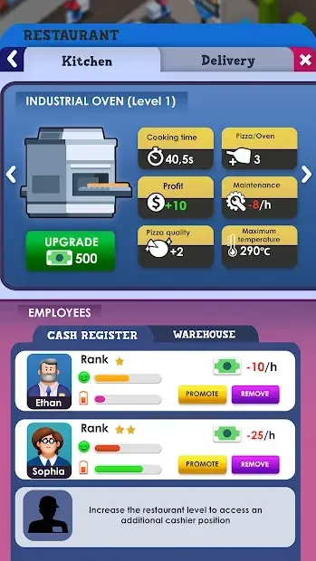 Pizza Empire Tycoon 1.0 screenshot 2