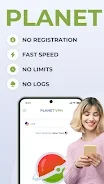 Planet VPN screenshot