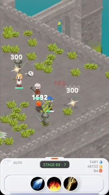 Pocket Adventures of TDH (Tank, DPS, Healer) 2.4 screenshot 1