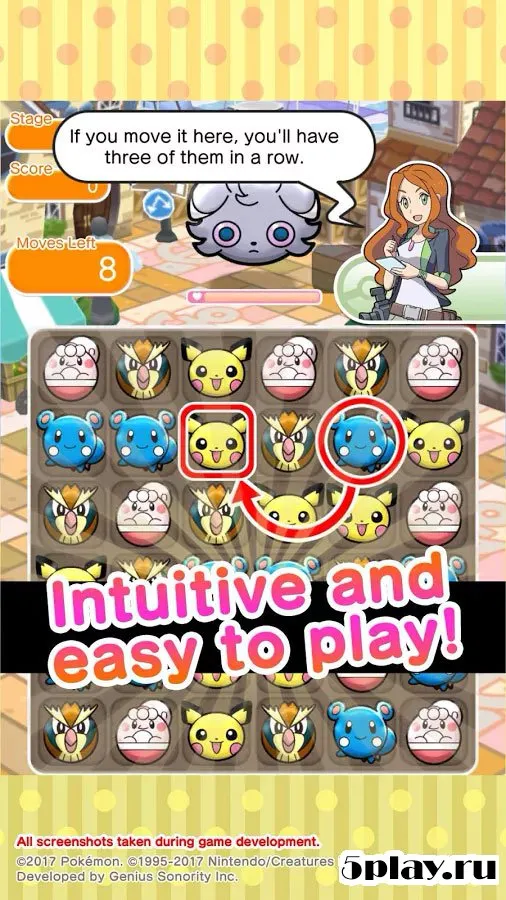 Pokemon Shuffle Mobile screenshot 2