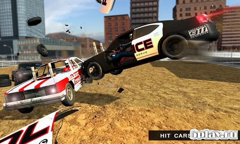 Police Demolition Derby Racing screenshot 1