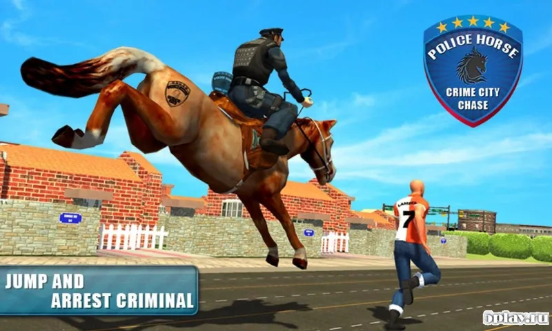 Police Horse Crime City Chase screenshot 1