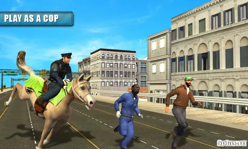 Police Horse Crime City Chase screenshot 4