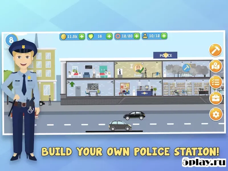 Police Inc: Idle police station tycoon game screenshot 4