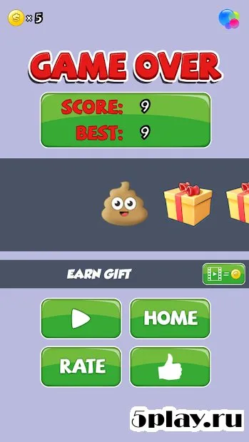 Poo Flip Up! - Dash Hop Pou Go screenshot 4